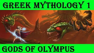 GREEK MYTHOLOGY Part 1  Zeus and the Olympian Gods  Apollo Poseidon Hades Athena Kronos [upl. by Asher]