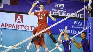 TOP 15 Crazy Actions by Ilyas Kurkaev  World League 2017 [upl. by Copeland]