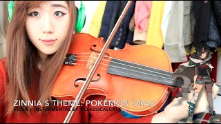 Pokémon ORAS Zinnias Theme viola cover [upl. by Atiuqehc]