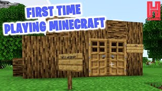 I played Minecraft FOR THE FIRST TIME  Minecraft 117 Nintendo Switch Edition [upl. by Eutnoj]