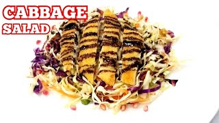 CABBAGE SALAD  WEIGHTLOSS SALAD GLENJ [upl. by Aihsema568]