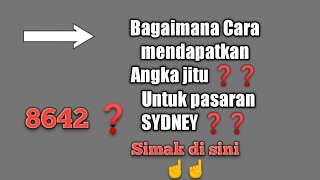 RAHASIATOGEL Tips amp Trik Rumus Togel Abadi SYDNEY angka Main Langsung [upl. by Icnarf671]