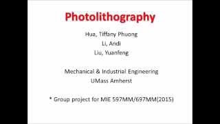 Photolithography How it works [upl. by Aruasor658]