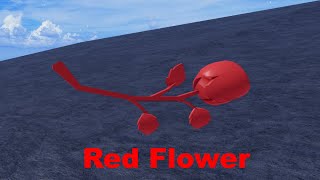 Where To Find Red Flowers in Blox Fruits  All 5 Red Flower Locations [upl. by Minna]