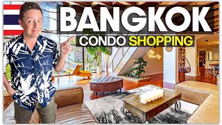 CONDO SHOPPING in BANGKOK 🇹🇭 THAILAND we have to move [upl. by Weider247]