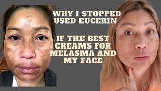 Talking about why I stopped use Eucerin antipigment if the cream the best creams for face amp melasma [upl. by Bride]