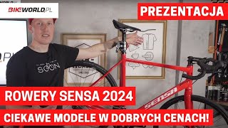 Rowery Sensa z kolekcji 2024  prezentacja  Ciekawy sprzęt w super cenach [upl. by Tatman]