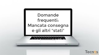 La fatturazione elettronica  Domande frequenti  Mancata consegna e altri quotstatiquot [upl. by Eiuqram]