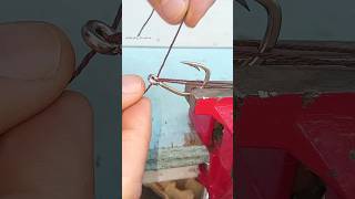 Amazing fishing knot skills The best way to tie a hook to a fishing line shorts fishing tips [upl. by Cheke]