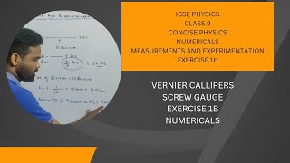 Numericals on Measurements and experimentation exercise 1B icse physics class 9 concise physics [upl. by Aiker188]