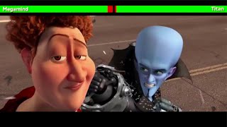 Megamind vs Titan Final Battle with healthbars  Megamind 2010  MWH [upl. by Adall35]