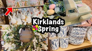 Kirklands Spring Easter 2023 Home Decor [upl. by Anairotciv]