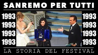 Sanremo per tutti la storia del Festival  1993 [upl. by Rehpotsirk]