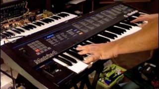 Oberheim Matrix6 Synthesizer Demo 1 Superbad Muchacho [upl. by Eillime]