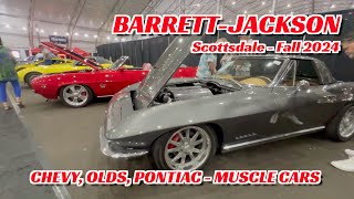 Barrett Jackson  Fall 2024 Scottsdale  GM MUSCLE CARS [upl. by Ziegler]