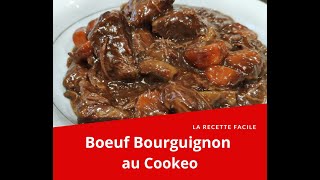 Bœuf bourguignon Cookeo  Cuisson sous pression [upl. by Frank]