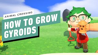 Animal Crossing New Horizons Guide  How to Find and Grow Gyroids in ACNH 20 [upl. by Erreid]