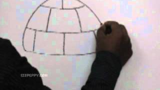 How to Draw a Igloo [upl. by Eiffe]