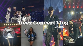 ATEEZ CONCERT VLOG atlanta d1 amp d2 atiny vip [upl. by Enileda659]