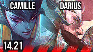 CAMILLE vs DARIUS TOP  EUW Master  1421 [upl. by Samid]