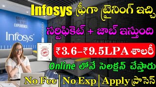 Latest Jobs In Telugu  Infosys InfyTQ Recruitment 2023  Work From Home Jobs 2023Jobs In Hyderabad [upl. by Schonfield992]