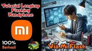 Cara lengkap flashing hp xiaomi menggunakan Mi Flash [upl. by Sundin]