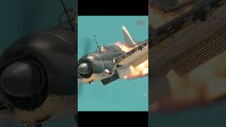 Historically Accurate Dive Bombing in War Thunder warthunder cinematic history gaming planes [upl. by Freddi264]