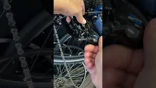 Rear derailleur wont shift to smallest cog part 5 [upl. by Chainey615]