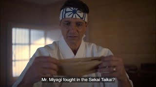 Cobra Kai  S06 E05  Daniel Realises Miyagi Fought at Sekai Taikai [upl. by Asereht]