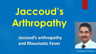 Jaccoud’s Arthropathy [upl. by Brosine25]