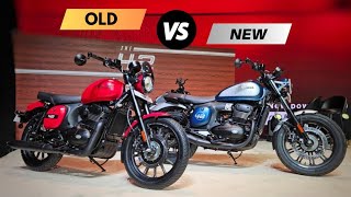 New Jawa 42 Fj Vs Old Jawa 42 Detailed Comparison 10 Big Updates  Price Difference [upl. by Burrill864]