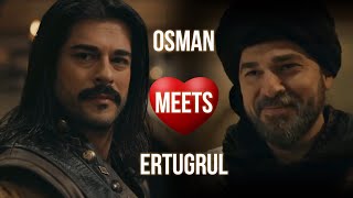 Ertugrul Meets Osman  Kuruluş Osman Season 1 [upl. by Idroj]