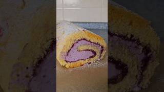 Roulade with currant ganache and blueberry cream [upl. by Anitsirhcairam202]