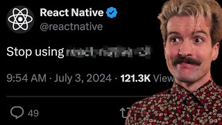 React Native Just Made A Long Overdue Change [upl. by Wenn]