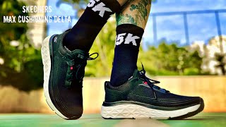 REVIEW 376 SKECHERS MAX CUSHIONING DELTA [upl. by Calvo113]