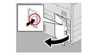 Toshiba T82040 Replace Waste Toner Box [upl. by Killarney]