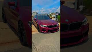 Red M5 vs everyone 💨 bmw cars m5 f90m5 [upl. by Harim9]