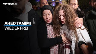 Ahed Tamimi wieder frei [upl. by Abott]