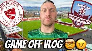 Sligo Rovers v Galway United Vlog 🤔🤔🤔 [upl. by Naillij]