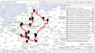 RouteXL v4 demo  Deutschland [upl. by Natalie]