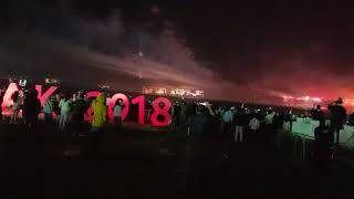 Record breaking firework  Ras Al Khaimah  UAE  AL MARJAN ISLAND  2018  Happy New Year [upl. by Xerxes205]