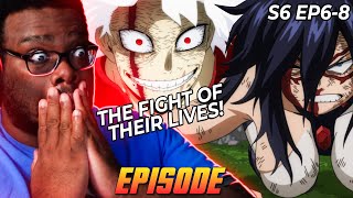 My Hero Academia Season 6 FULL Episodes 6 7 amp 8 Reaction  The League of Villains Take the Lead [upl. by Aehsat130]