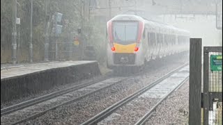 Greater Anglia Trains at Harlow Mill on September 27th 2024 [upl. by Aioj139]