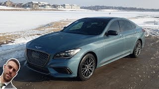 Luxury Darkhorse  Genesis G80 33t Sport Review [upl. by Wellington78]