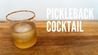 How to Make a Pickleback Cocktail [upl. by Anihsat81]