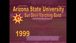 1999 ASU Sun Devil Marching Band  Band Day [upl. by Chatav]