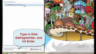 How to Defragment Your Disk Drive Volumes in Windows7mp4 [upl. by Lanctot616]