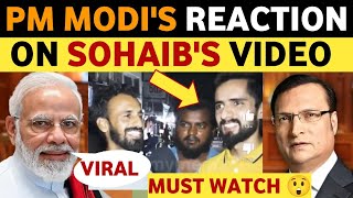 1ST TIME IN HISTORY PM MODI REACT ON PAKISTANI YOUTUBER VIDEO REAL ENTERTAINMENT TV SOHAIB CH [upl. by Svoboda700]