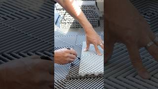 FASTEST way to measure Swisstrax tile for cuts [upl. by Oakie]