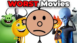 The WORST Movies Of the Decade [upl. by Eissel897]